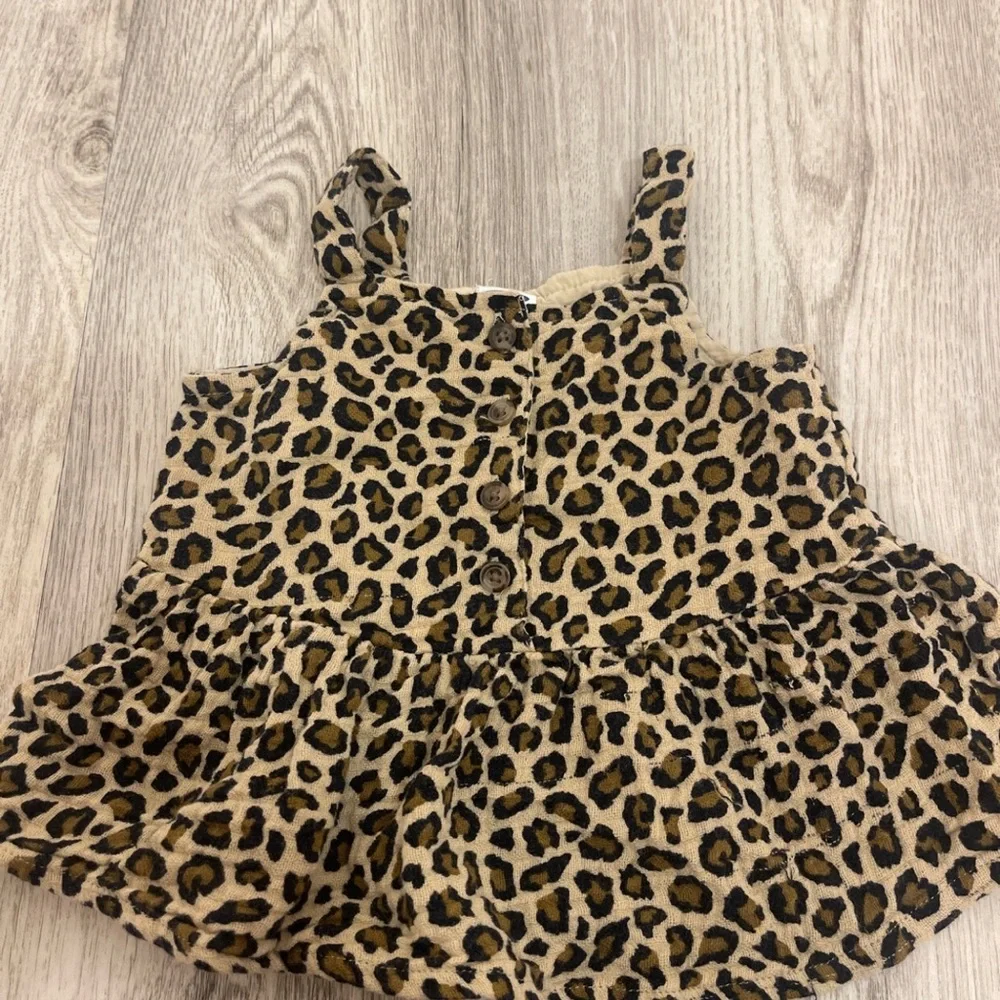 Leopard Old Navy 6-12 Month Baby Girl Outfit
